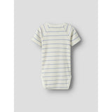 Lil'Atelier Coconut Milk Zen Blue Nbmkail Ss Slim Body Lil Noos