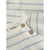 Lil'Atelier Coconut Milk Zen Blue Nbmkail Ss Slim Body Lil Noos