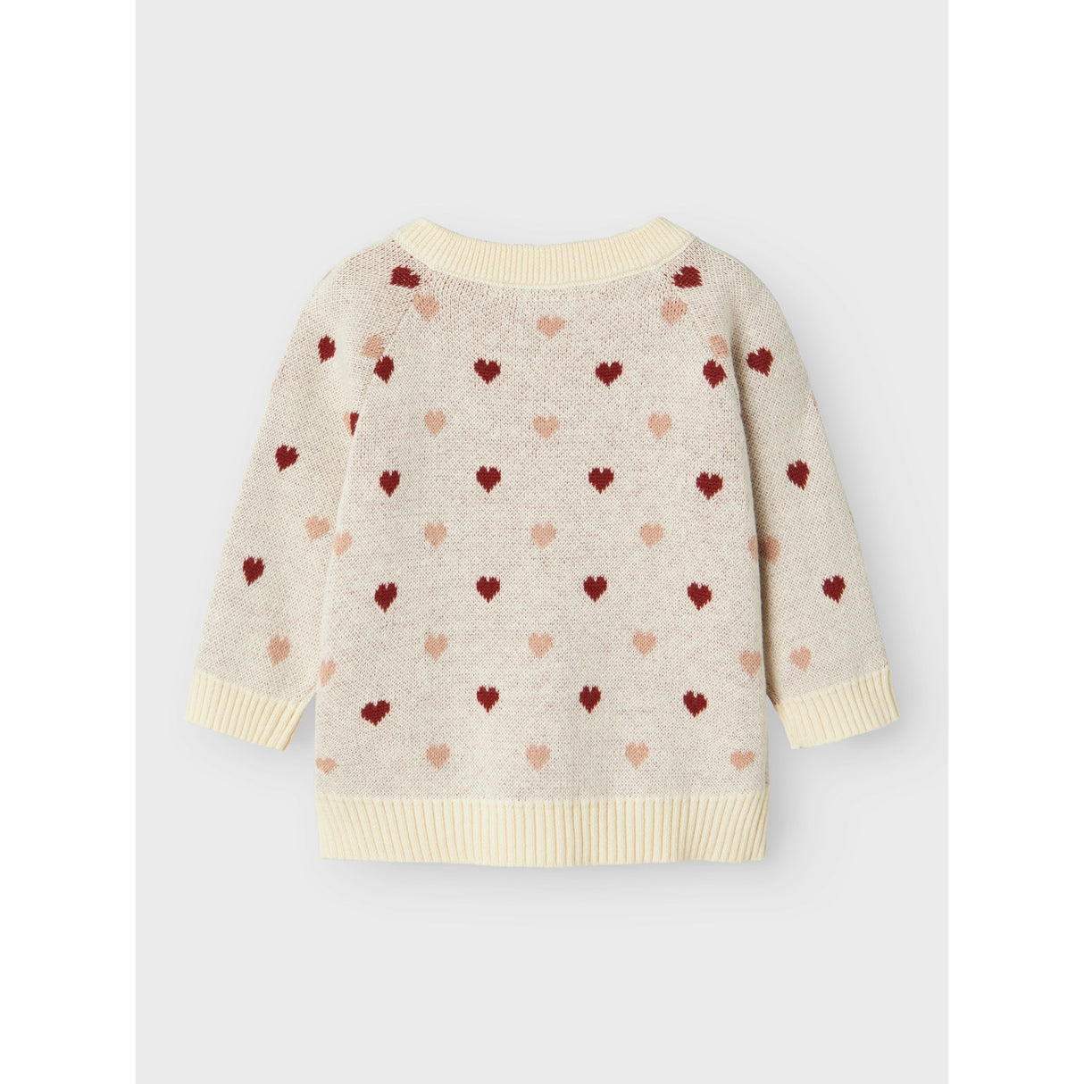 Lil'Atelier Turtledove Red Heart Nbfsaran Ls Strikk Card Heart Lil