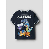 Name It Navy Blazer Nkmmoris Pokemon Nreg Poly Ss Topp Sky