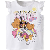 Name It Bright White Nmfmaria Paw Capsl Topp Box Cplg