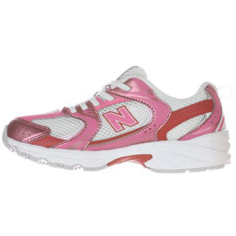 New Balance Pink Satin New Balance 530 Kids Bungee Lace