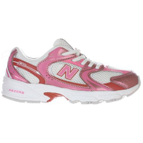 New Balance Pink Satin New Balance 530 Kids Bungee Lace