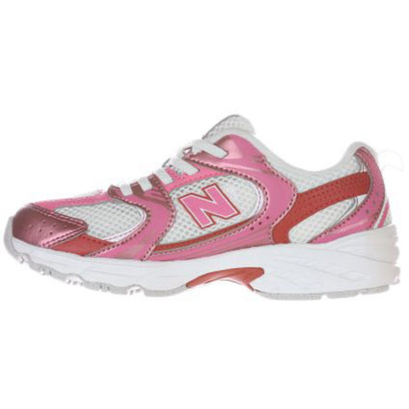 New Balance Pink Satin New Balance 530 Kids Bungee Lace