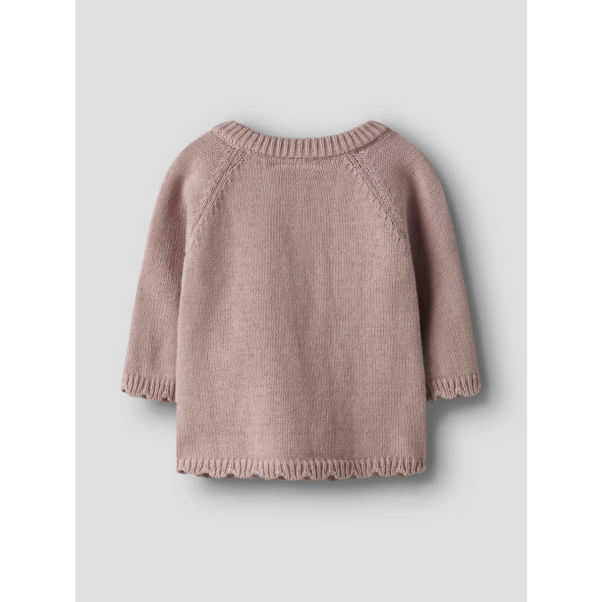 Lil'Atelier Misty Rose Nbflaguna Ls Omslags Strikk Lil Noos