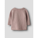Lil'Atelier Misty Rose Nbflaguna Ls Omslags Strikk Lil Noos