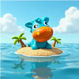 PlayGro 7 Badevenner I Veske - Forseglet