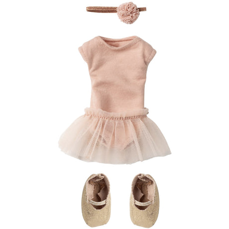 Maileg Balletdragt Og Tylskørt Rosa, Størrelse 2
