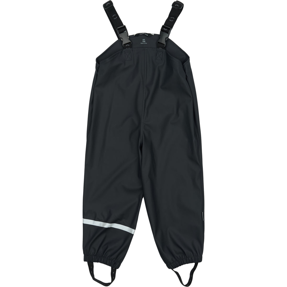 Mikk-Line Dark Navy Pu Rain Sett M/ Susp.