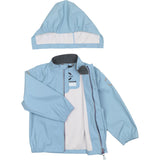 Mikk-Line Faded Denim Pu Rain Sett M/ Susp.