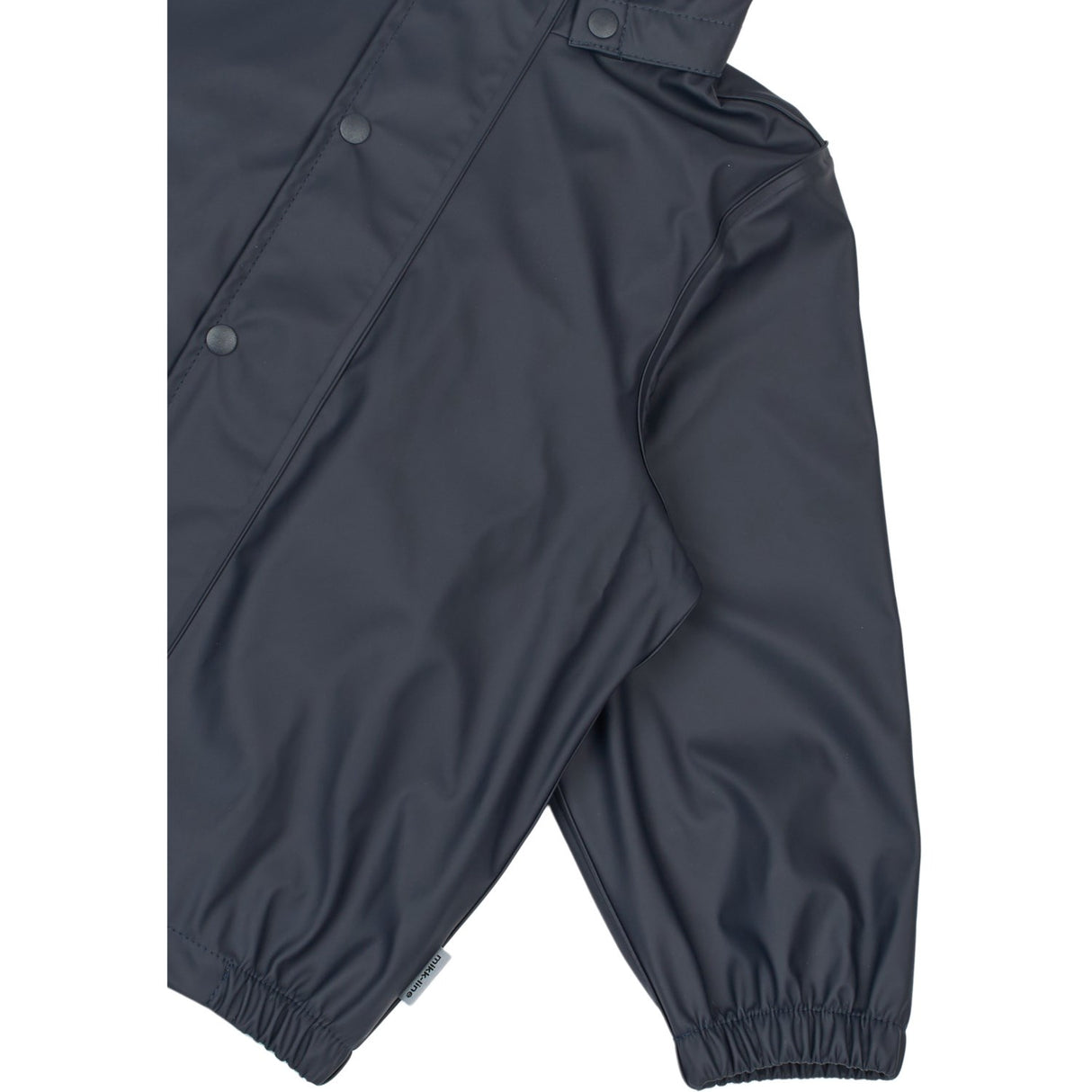 Mikk-Line Dark Navy Pu Rain Sett W/O Susp.