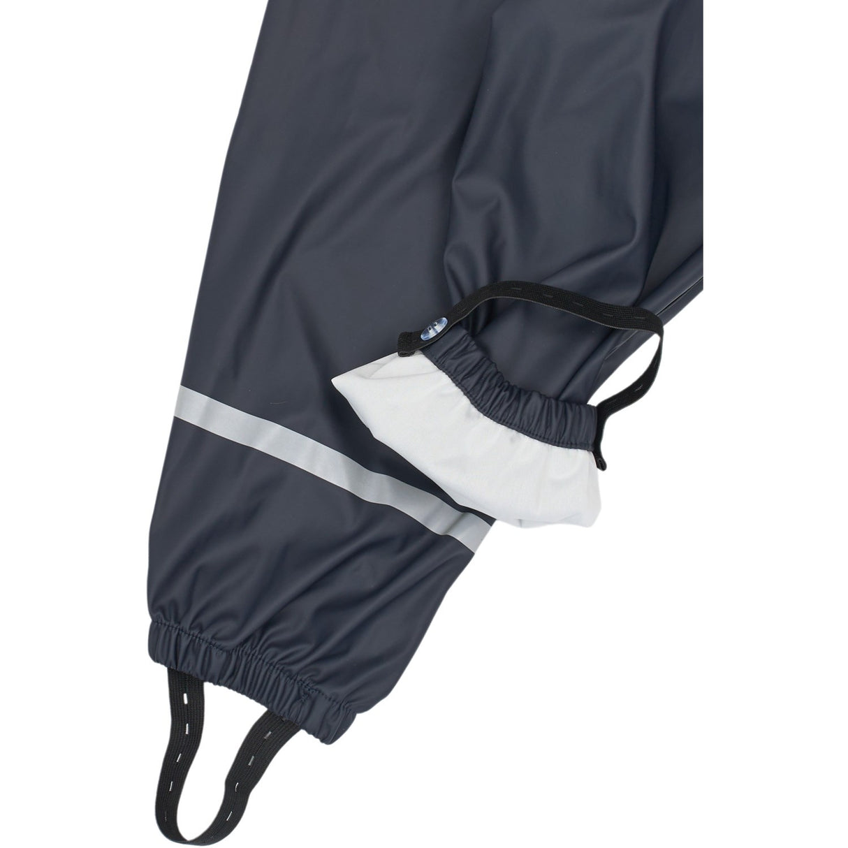 Mikk-Line Dark Navy Pu Rain Sett W/O Susp.