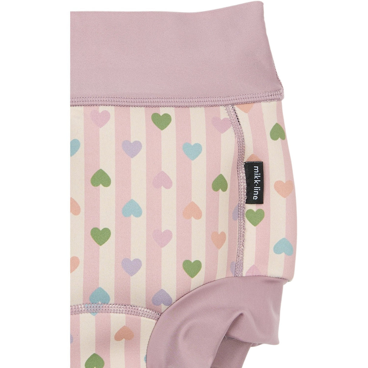 Mikk-Line Heart AOP Swim Baby Pant Frill AOP