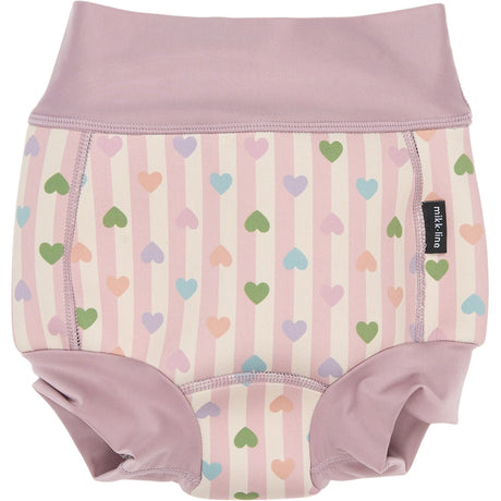 Mikk-Line Heart AOP Swim Baby Pant Frill AOP