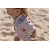 Mikk-Line Butterfly AOP Swim Drakt Uv Frill AOP