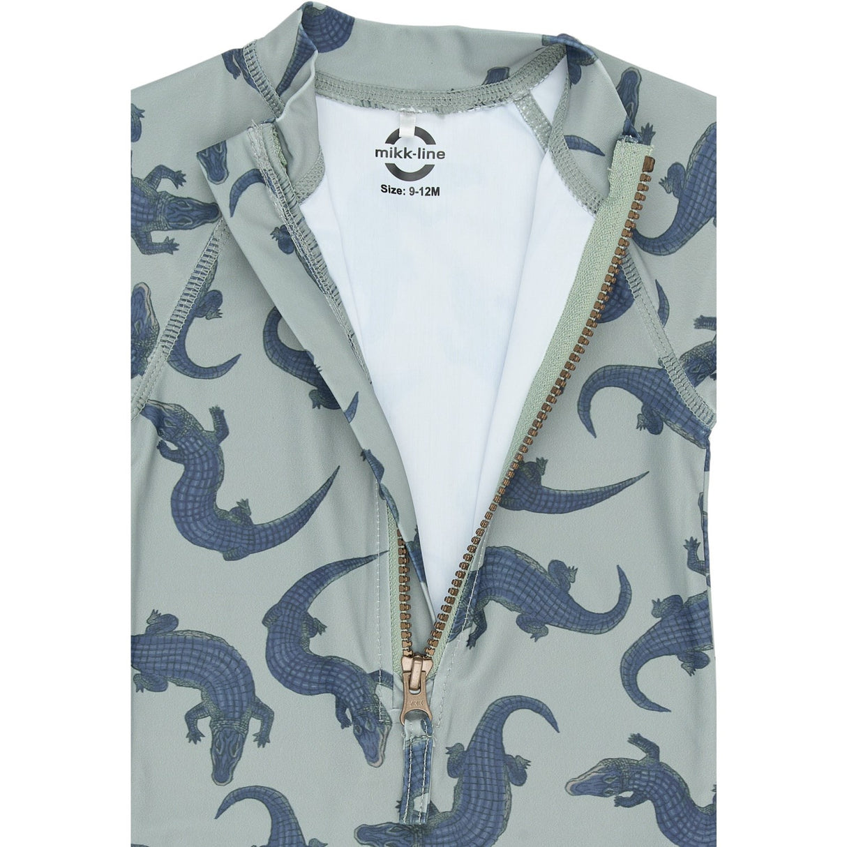 Mikk-Line Croco AOP Swim Drakt Uv AOP