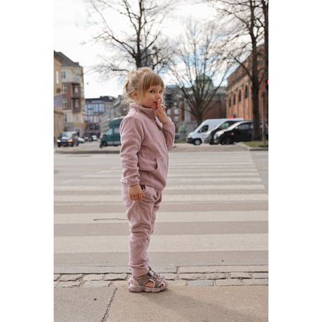Mikk-Line Mauve Shadows Sandal Med Mesh