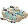 Mikk-Line Stone Blue Sandal Med Mesh