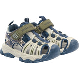 Mikk-Line Blue Nights Sandal Mesh Med Borrelås