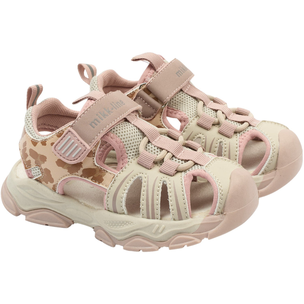 Mikk-Line Cinder Sandal Mesh Med Borrelås