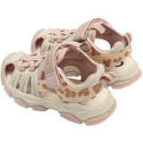 Mikk-Line Cinder Sandal Mesh Med Borrelås