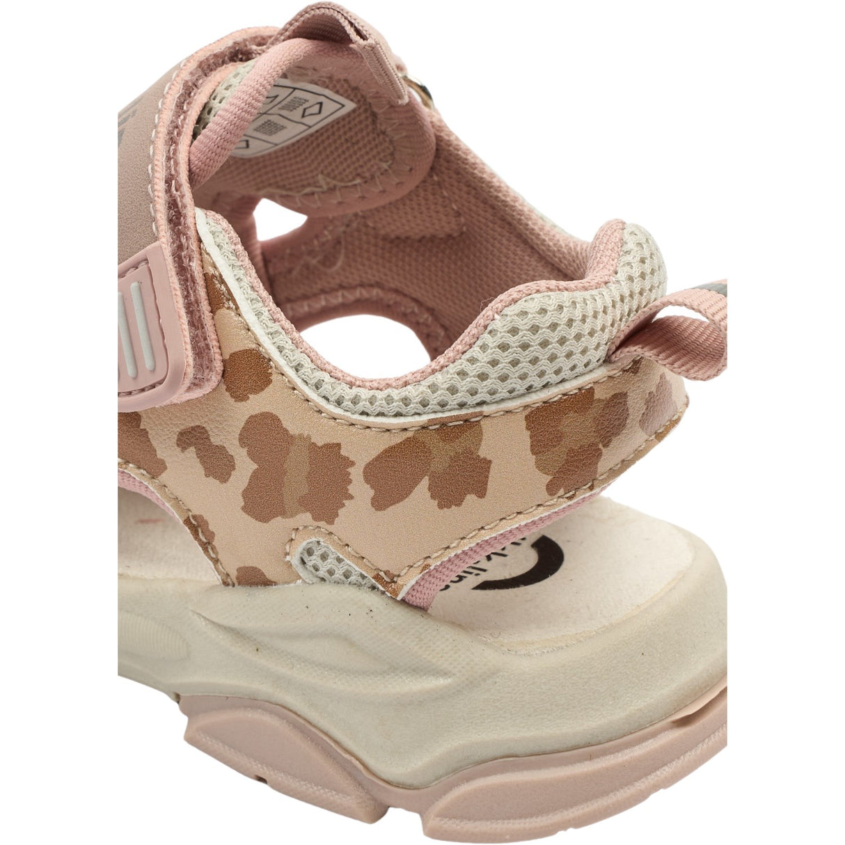 Mikk-Line Cinder Sandal Mesh Med Borrelås