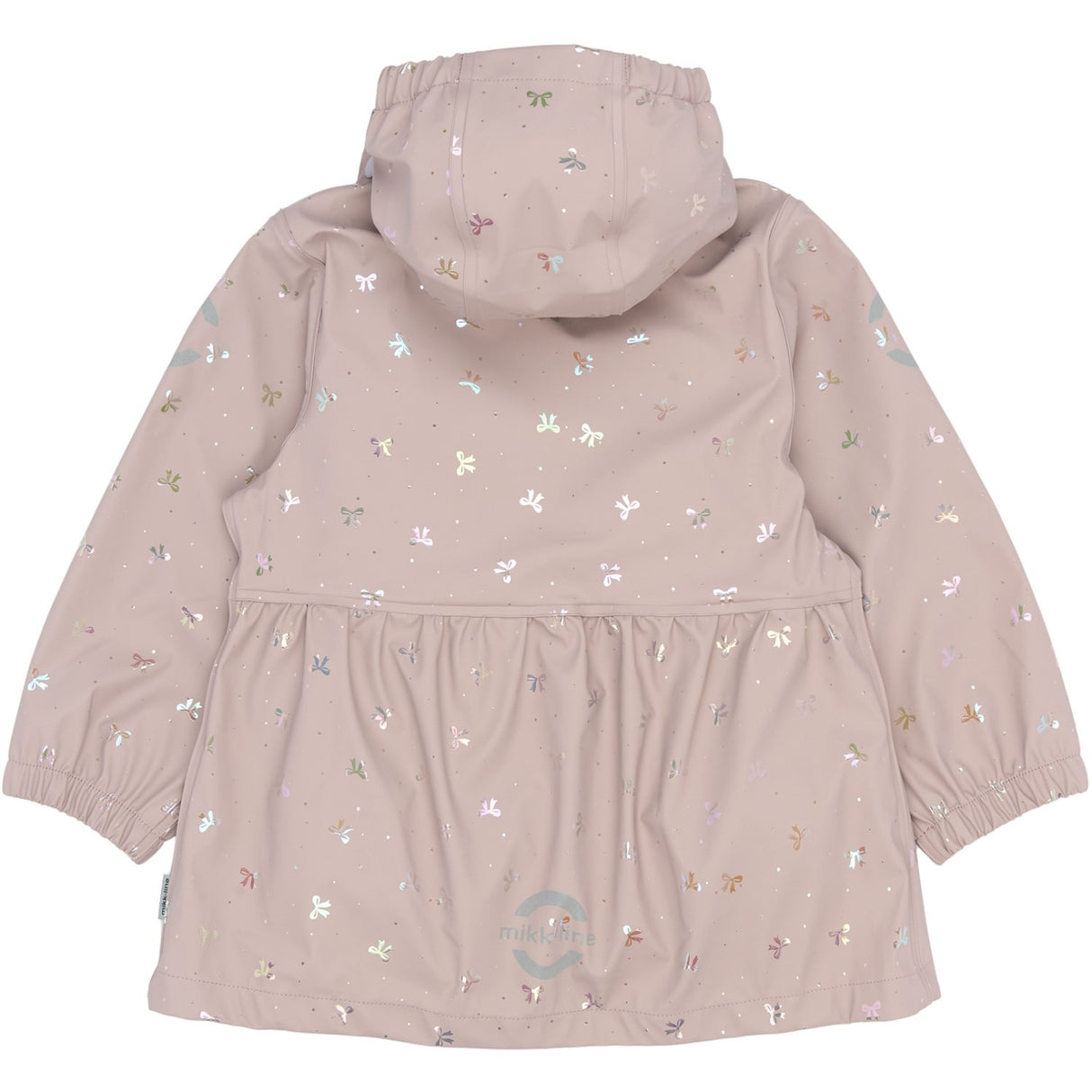 Mikk-Line Bow Foil AOP Pu Glitter Rain Sett