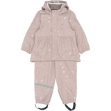 Mikk-Line Bow Foil AOP Pu Glitter Rain Sett