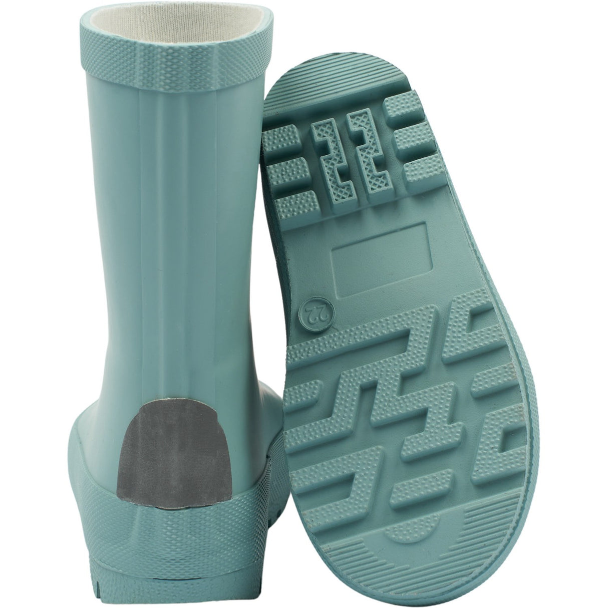 Mikk-Line Stone Blue Gummistøvler Solid