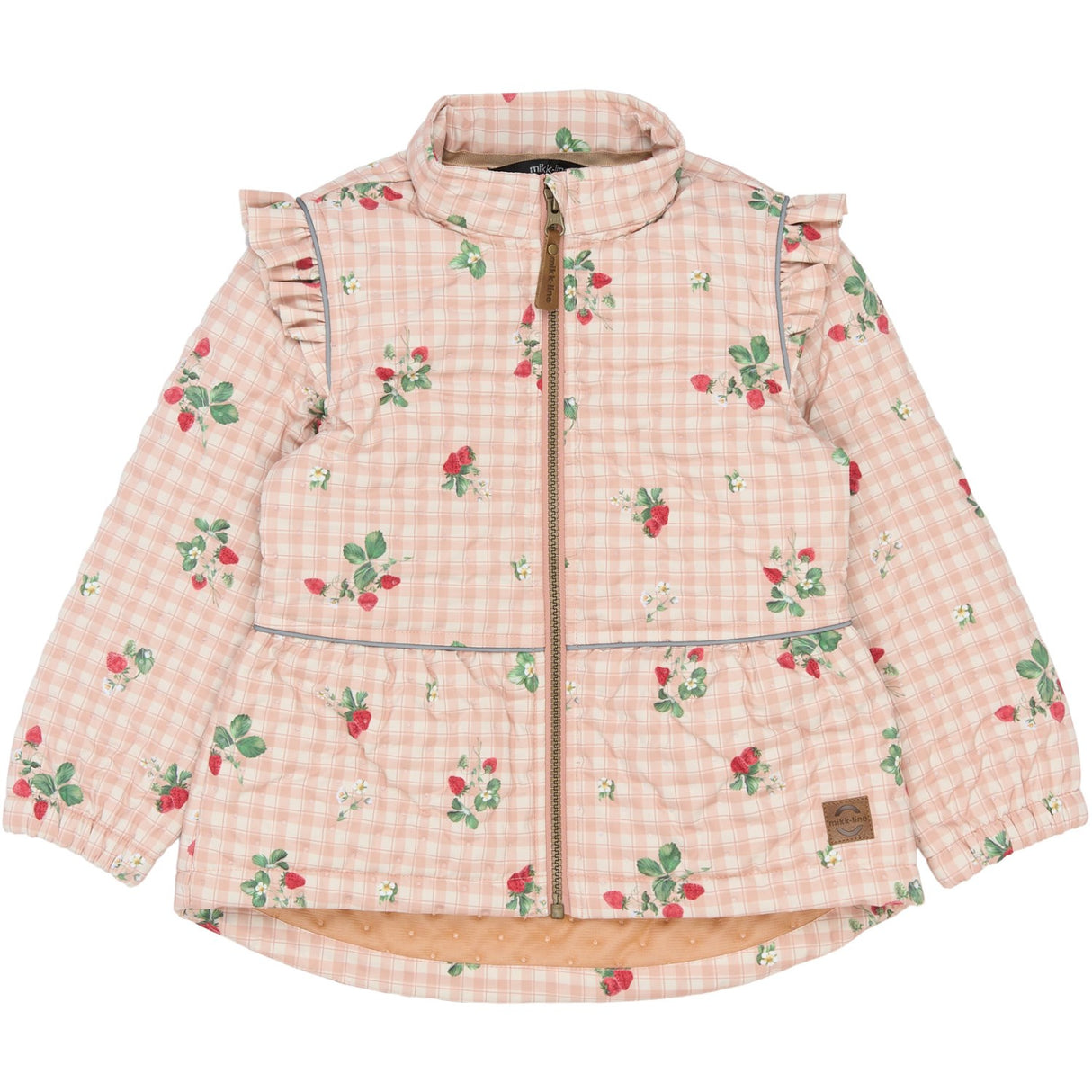 Mikk-Line Strawberry AOP Thermal+ Frill Sett AOP