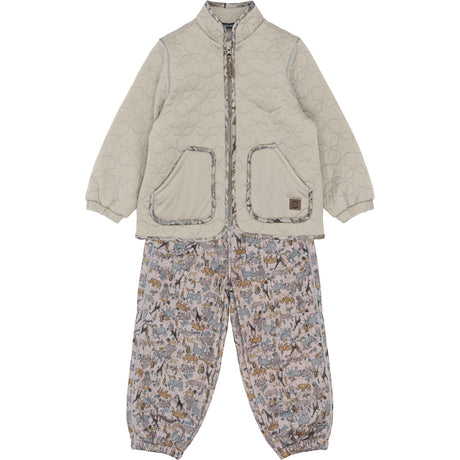 Mikk-Line Zoo AOP Soft Termisk Sett