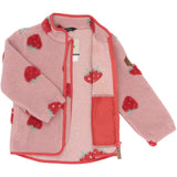Mikk-Line Strawberry AOP Teddybjørn Jakke 3D