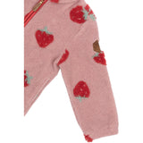 Mikk-Line Strawberry AOP Teddybjørn Jakke 3D