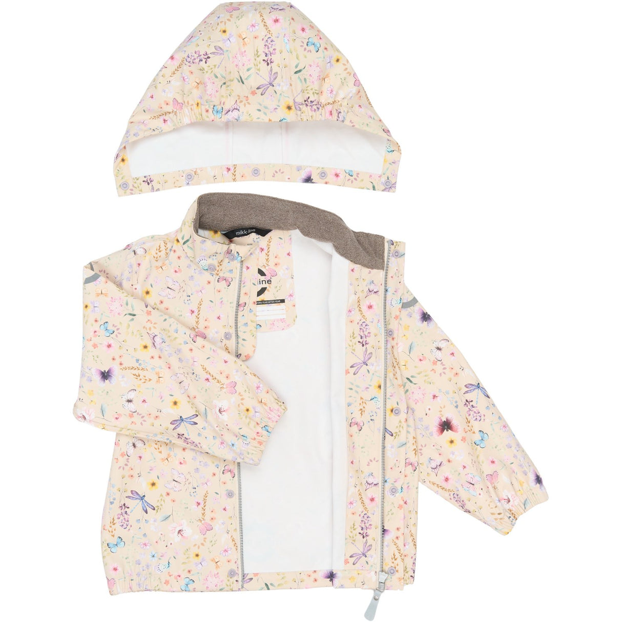 Mikk-Line Butterfly AOP Pu Rain Sett AOP