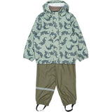 Mikk-Line Croco AOP Pu Rain Sett AOP