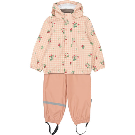 Mikk-Line Strawberry AOP Pu Rain Sett AOP