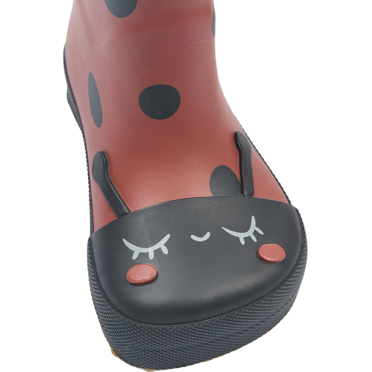 Mikk-Line Henna Gummistøvler Ladybug Barefoot