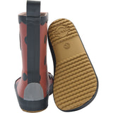 Mikk-Line Henna Gummistøvler Ladybug Barefoot