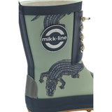 Mikk-Line Croco AOP Gummistøvler AOP
