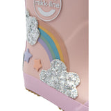Mikk-Line Adobe Rose Gummistøvler Rainbow Patch Barefoot
