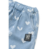 LIEWOOD Sweethearts / Light Blue Denim Borris Printed Denim Bukser