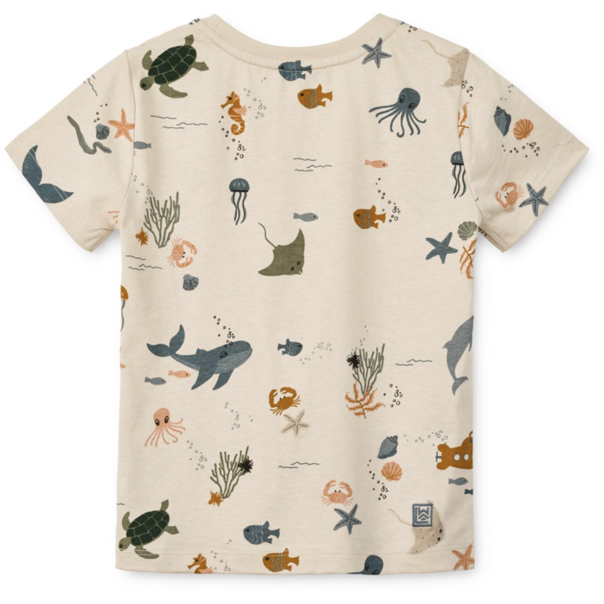 LIEWOOD Sea Creature / Sandy Apia Printed Shortsleeve T-Shirt