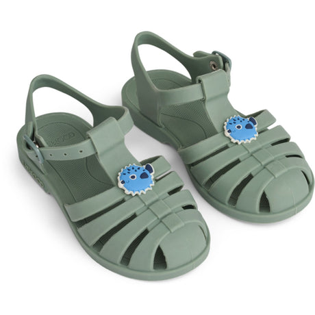 LIEWOOD Puffer / Peppermint Bre Sandaler Med Charms