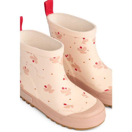 LIEWOOD Mini Butterfly / Apple Blossom Tekla Printed Gummistøvler