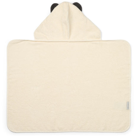 LIEWOOD Creme De La Creme Vilas Panda Baby Hooded Håndkle