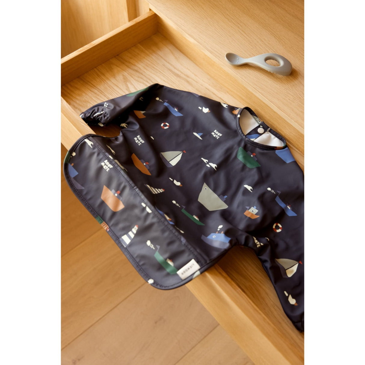 LIEWOOD Sailing / Classic Navy Merle Printed Cape Smekke