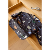 LIEWOOD Sailing / Classic Navy Merle Printed Cape Smekke