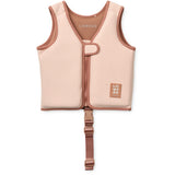 LIEWOOD Y/D Stripe Pale Tuscany / Creme De La Creme Dove Seersucker Swim Vest