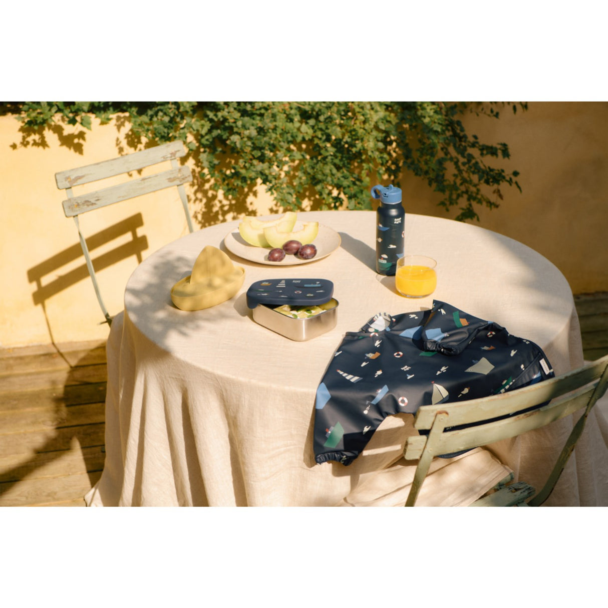 LIEWOOD Sailing / Classic Navy Merle Printed Cape Smekke