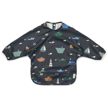 LIEWOOD Sailing / Classic Navy Merle Printed Cape Smekke